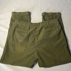 Polo by Ralph Lauren Corduroy Pants Green 40w 30L
